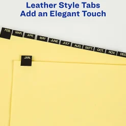 Avery® Jan-Dec Dividers For 3 Ring Binders, 8-1/2