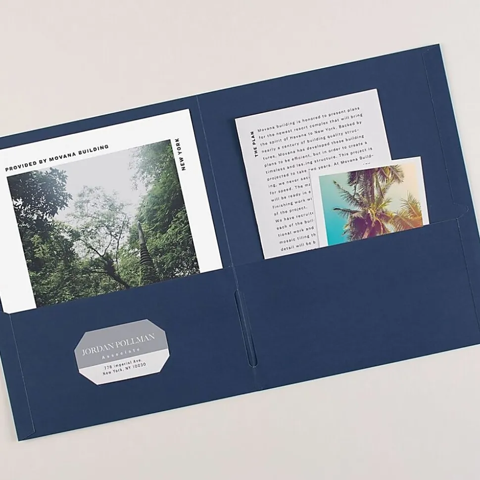 Avery® Letter Pocket Folder, 47985CT