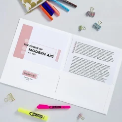 Avery® Letter Pocket Folder - 8 1/2
