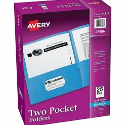 Avery® Letter Pocket Folder - 8 1/2