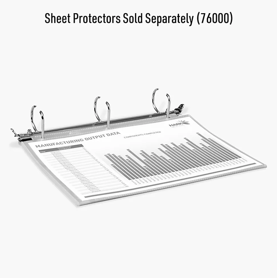 Avery® Magnetic Hanging Binder Rings, 1 1/2" Ring