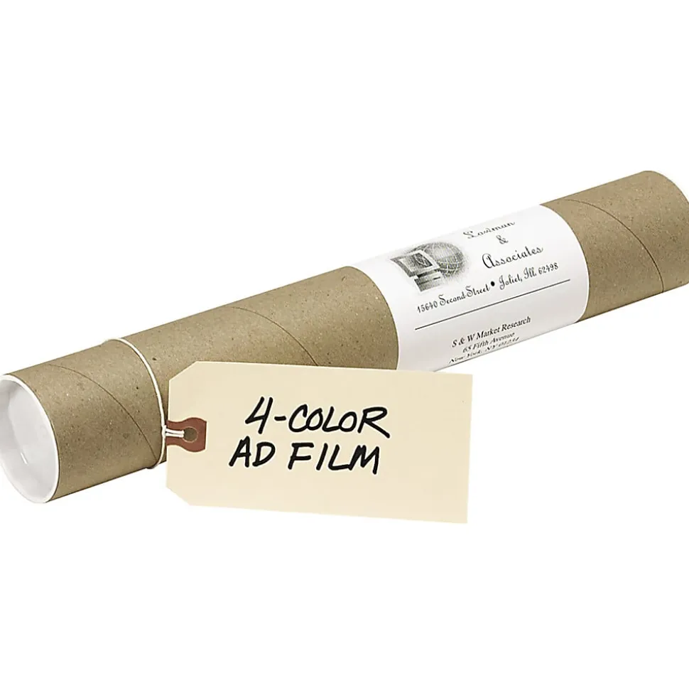 Avery® Manila "G" Shipping Tags - 2.75" Length x 1.37" Width - Rectangular - 1000 / Box - Manila