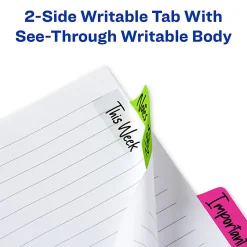Avery® Margin Ultra Tabs®, 2-Side Writable, 2.5