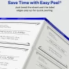 Avery® Matte Shipping Labels With Sure Feed® Technology, 15663, Rectangle, 2" x 4", Clear, Pack Of 100