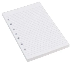Avery® Mini Binder Filler Paper, Fits 3-Ring/7-Ring Binders, 5-1/2