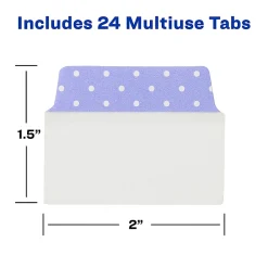 Avery® Multiuse Ultra Tabs®, 2-Side Writable, 2