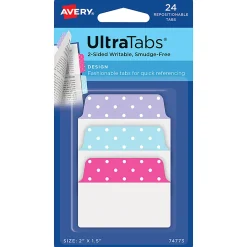 Avery® Multiuse Ultra Tabs®, 2-Side Writable, 2