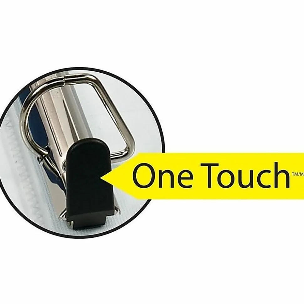 Avery® One-Touch EZD™ Heavy-Duty 3-Ring Binder, 3" D-Rings, Black