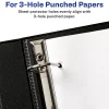 Avery® Page-Size Sheet Protectors For 3-Hole Punched Sheets, Heavyweight, Clear, Box Of 50