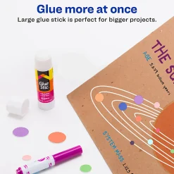 Avery® Permanent Glue Stic™, Washable, Non-Toxic, 1.27oz, 6 Total Glue Sticks