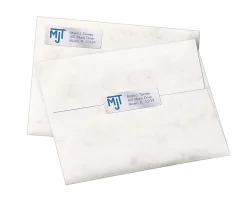 Avery® Permanent Inkjet Foil Mailing Labels, 8986, 3/4" x 2 1/4", Silver, Pack Of 300