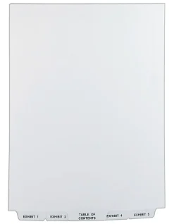 Avery® Premium Collated Legal Dividers Avery® Style, Bottom-Tab, 1–25 & Table Of Contents, 8 1/2
