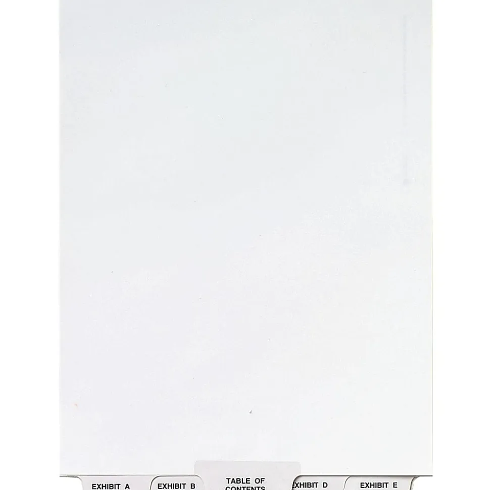 Avery® Premium Collated Legal Dividers Avery® Style, A-Z & Table Of Contents, 8 1/2" x 11", White