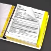 Avery® Preprinted Safety Data Sheet 3-Ring Binder, 3" Rings, Yellow/Red