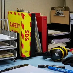 Avery® Preprinted Safety Data Sheet 3-Ring Binder, 3