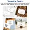 Avery® Printable Business Cards With Sure Feed® Technology, 95272-MWC10, Rectangle, 2.5" x 3.5", Matte White, Pack Of 60