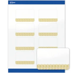 Avery® Printable Labels With Sure Feed® Technology, S00-EWV, Rectangle, 2