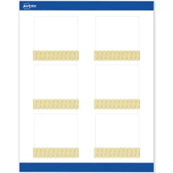 Avery® Printable Labels With Sure Feed® Technology, S00-EX5, Square, 3