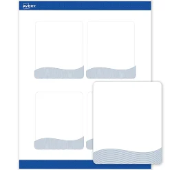 Avery® Printable Labels With Sure Feed® Technology, S00-EVC, 1