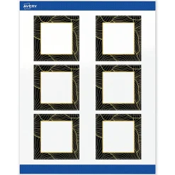 Avery® Printable Labels With Sure Feed® Technology, S00-ETD, Square, 3