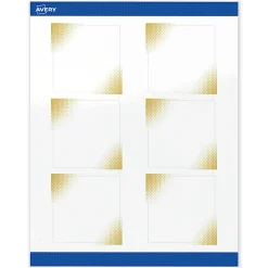 Avery® Printable Labels With Sure Feed® Technology, S00-ETE, Square, 2