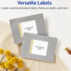 Avery® Printable Labels With Sure Feed® Technology, S00-EVT, Square, 2