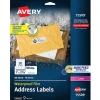Avery® Printable Waterproof Labels with Sure Feed®, Rectangle, 1" x 2-5/8", Matte White, Pack Of 300