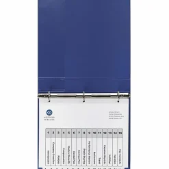 Avery® Ready Index® Dividers, 1-15 Tab & Customizable Table Of Contents, Letter Size, Black/White ,15 Tabs Per Pack, Set Of 6 Packs