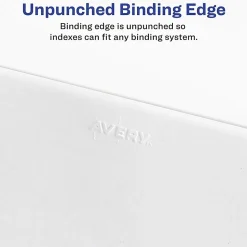Avery® 30% Recycled Side-Tab Legal Exhibit Dividers, Tab Title D, Pack Of 25
