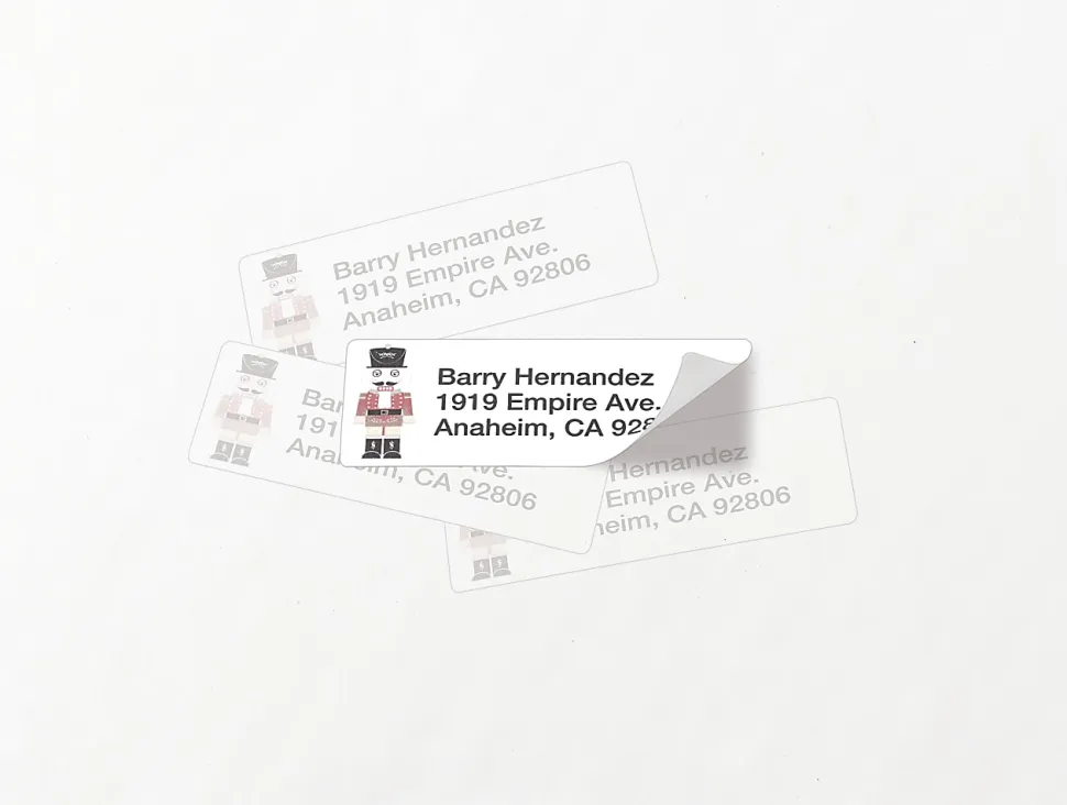 Avery® Repositionable Address Labels, 55160, Rectangle, 1" x 2-5/8", White, Pack Of 3,000