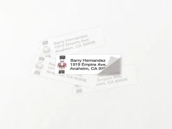 Avery® Repositionable Address Labels, 58160, Rectangle, 1" x 2-5/8", White, Pack Of 750