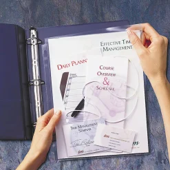 Avery® Secure Top Sheet Protectors - For Letter 8 1/2