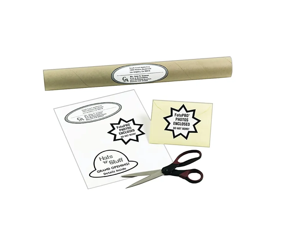 Avery® Shipping Address Labels, 95920, Rectangle, Full Sheet Labels, White, Pack Of 250 Labels