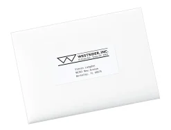 Avery® Shipping Labels For Copiers, 5352, Rectangle, 2" x 4-1/4", White, Pack Of 1,000