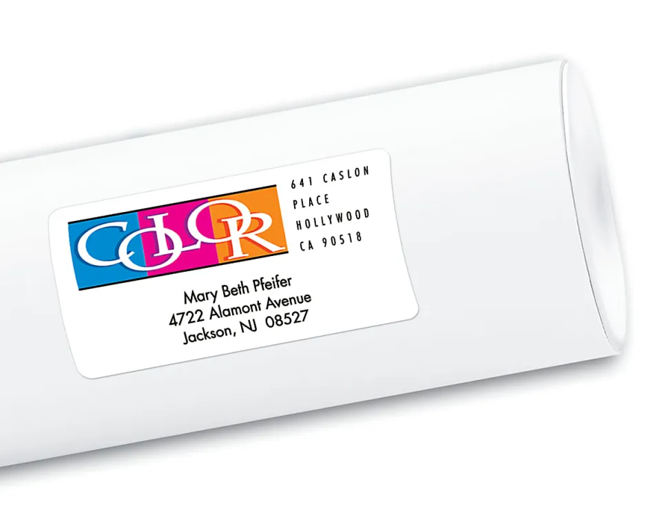 Avery® Shipping Labels With Sure Feed® Technology, 8253, Rectangle, 2" x 4", White, Pack Of 200 Labels