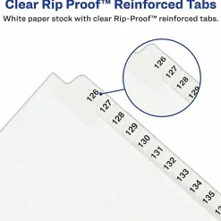 Avery® Standard Collated Legal Dividers, Avery® Style, 8 1/2