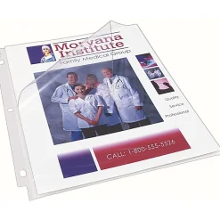 Avery® Super Heavyweight Sheet Protectors With Easy Load™, 8-1/2" x 11", Diamond Clear, 50 Document Protectors