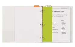Avery® Tabbed Snap-In Bookmark Plastic Dividers, 3