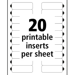 Avery® The Mighty Badge Inserts For Laser Printers, 1