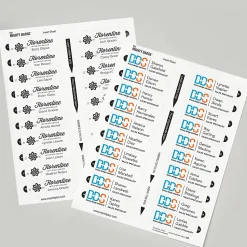 Avery® The Mighty Badge Magnetic Badges For Laser Printers, 1