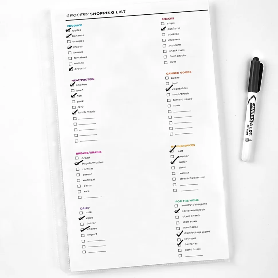 Avery Top-Load Heavyweight Legal-Size Sheet Protectors