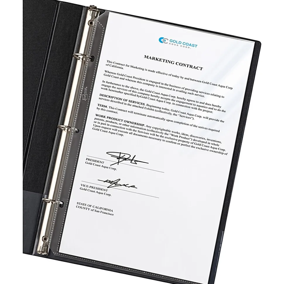 Avery Top-Load Heavyweight Legal-Size Sheet Protectors