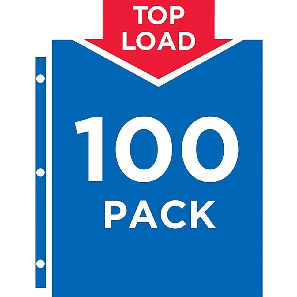 Avery® Top-Loading Nonstick Sheet Protectors, Standard, Box Of 100