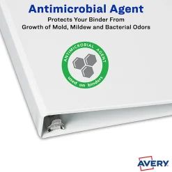 Avery TouchGuard® Protection View 3 Ring Binder, 1