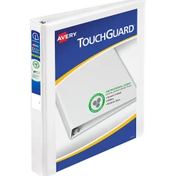 Avery TouchGuard® Protection View 3 Ring Binder, 1