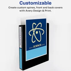 Avery TouchGuard® Protection View 3 Ring Binder, 2