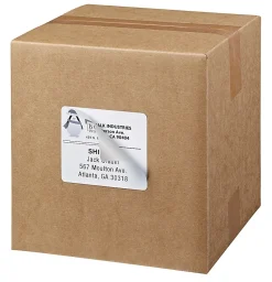 Avery® TrueBlock® Permanent Inkjet Shipping Labels, 8464, 3 1/3