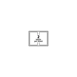 Avery® TrueBlock® White Laser Shipping Labels, AVE95900, 3 1/3