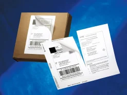 Avery® TrueBlock® White Laser Shipping Labels, With Paper Receipt, 5127, 5 1/16" x 7 5/8", Pack Of 50