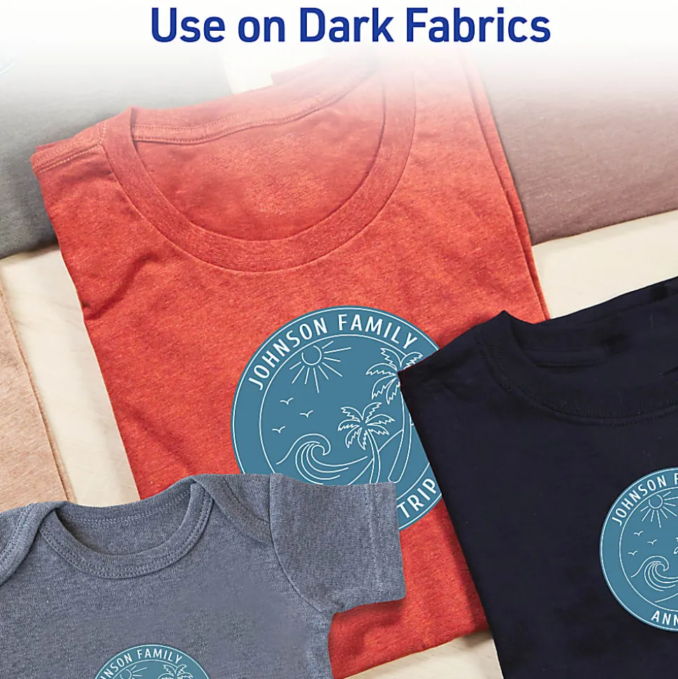 Avery® T-Shirt Transfers, Dark, 3279, Pack Of 5